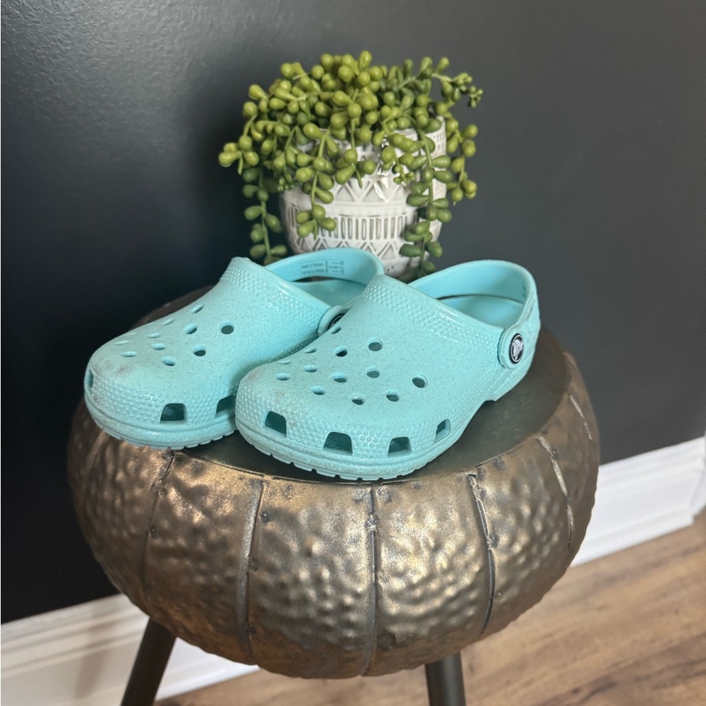 CROCS Kids Aqua Blue Water Shoes